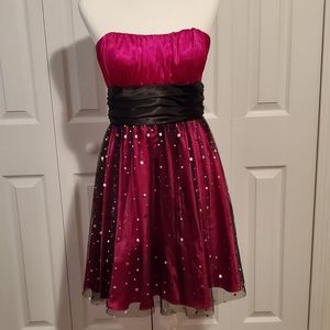 Blondie Nites Hot Pink Fun Dress